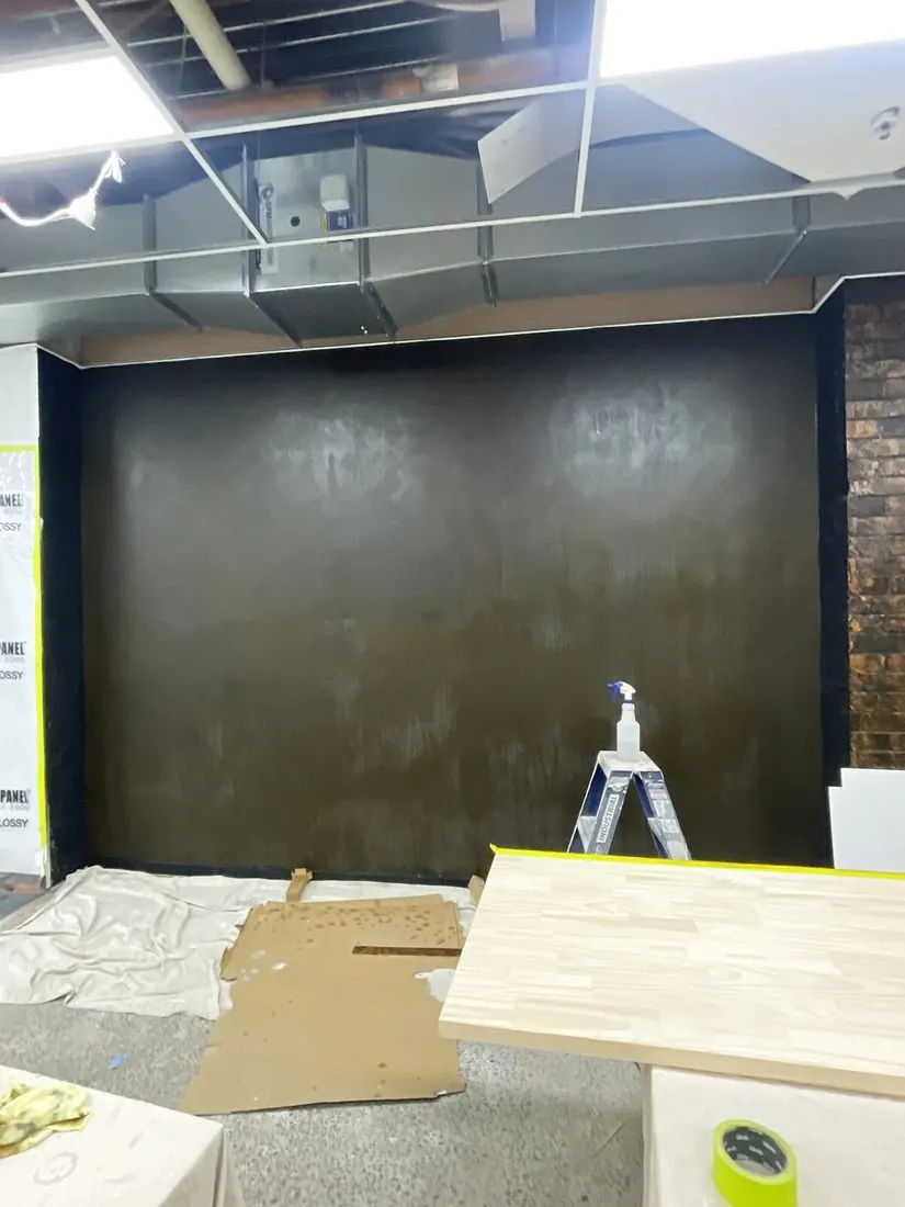 Brick Feature Wall in Hawthorn, finished