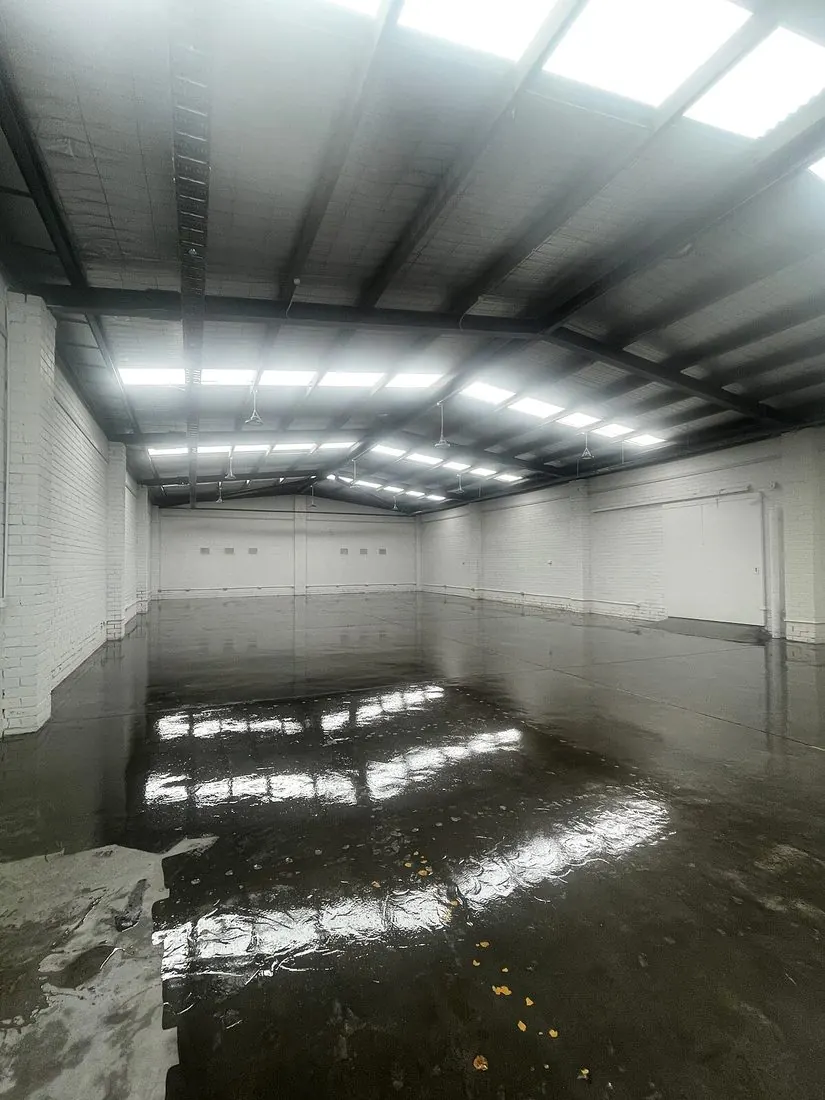 Warehouse Ceiling and Walls in Reservoir, Finished floor and walls